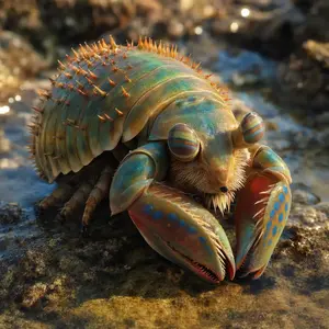 Hedgehog + Mantis shrimp